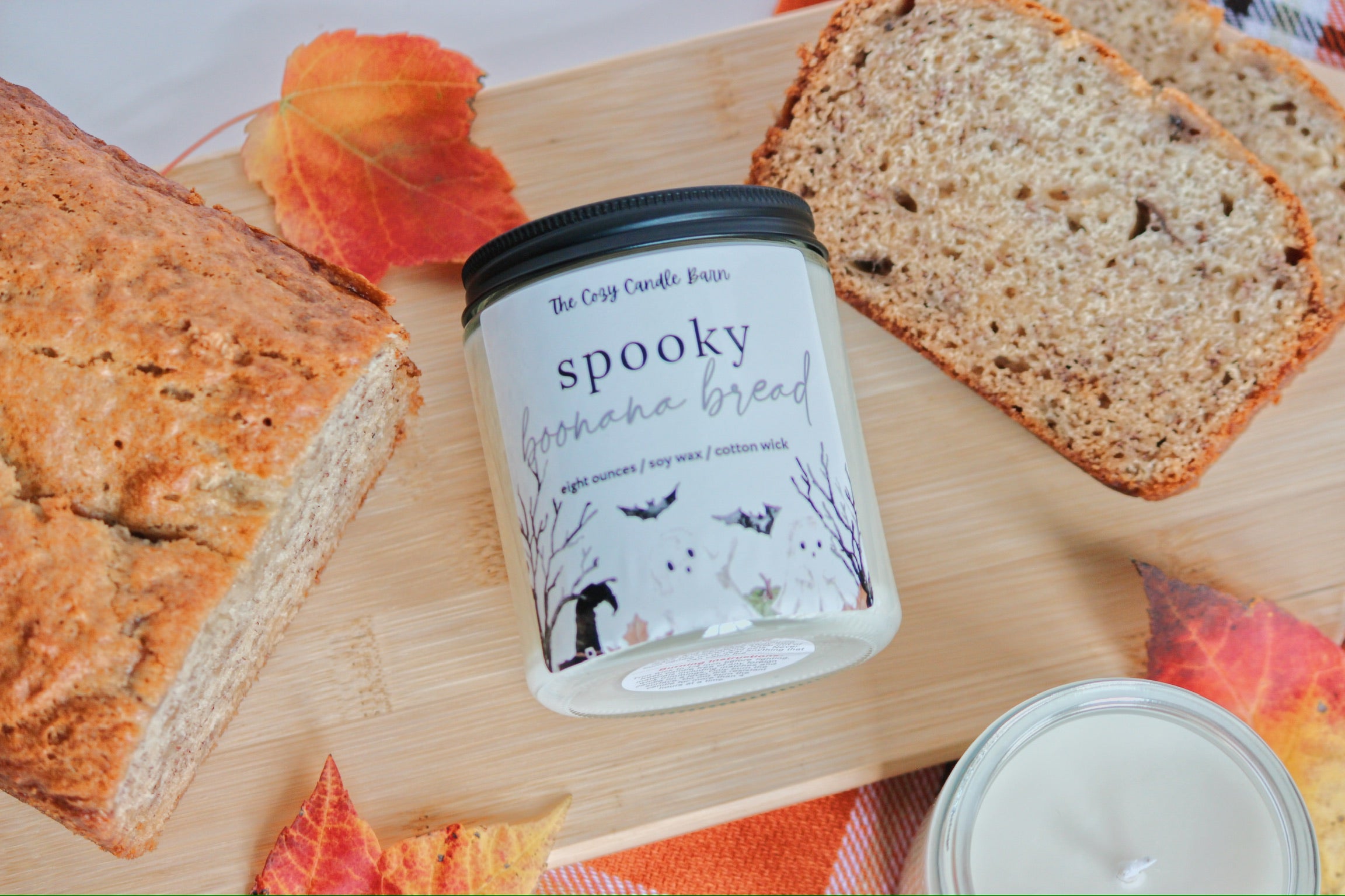 Spooky Boo-nana Bread